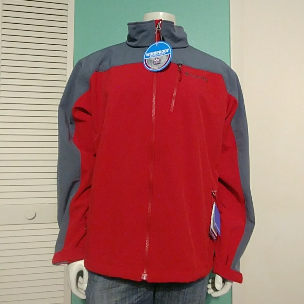 Mens Columbia Thunder River Softshell